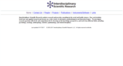 Desktop Screenshot of interscientific.net